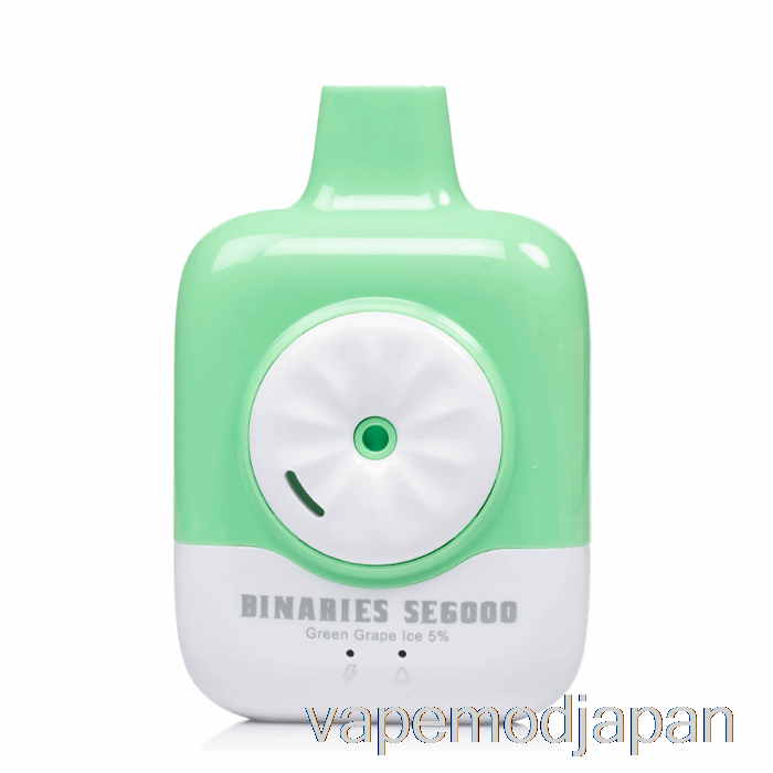 VAPE ジャパン ホライゾン バイナリー SE6000 使い捨てグリーングレープアイス